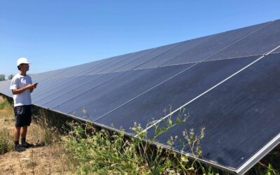 Audit Photovoltaique professionel Audit professionnel d'un champ de panneaux solaires