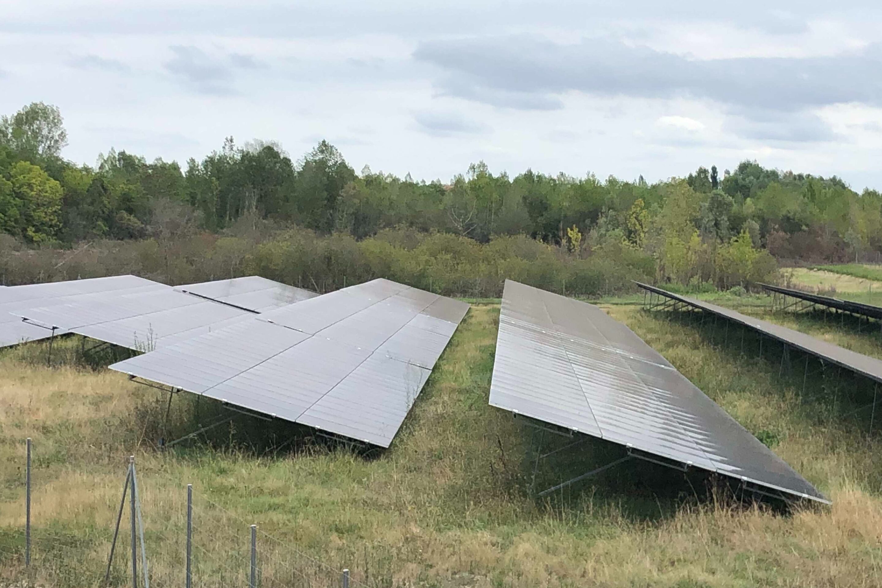 projet maintenance photovoltaique sur une grand centrale au sol