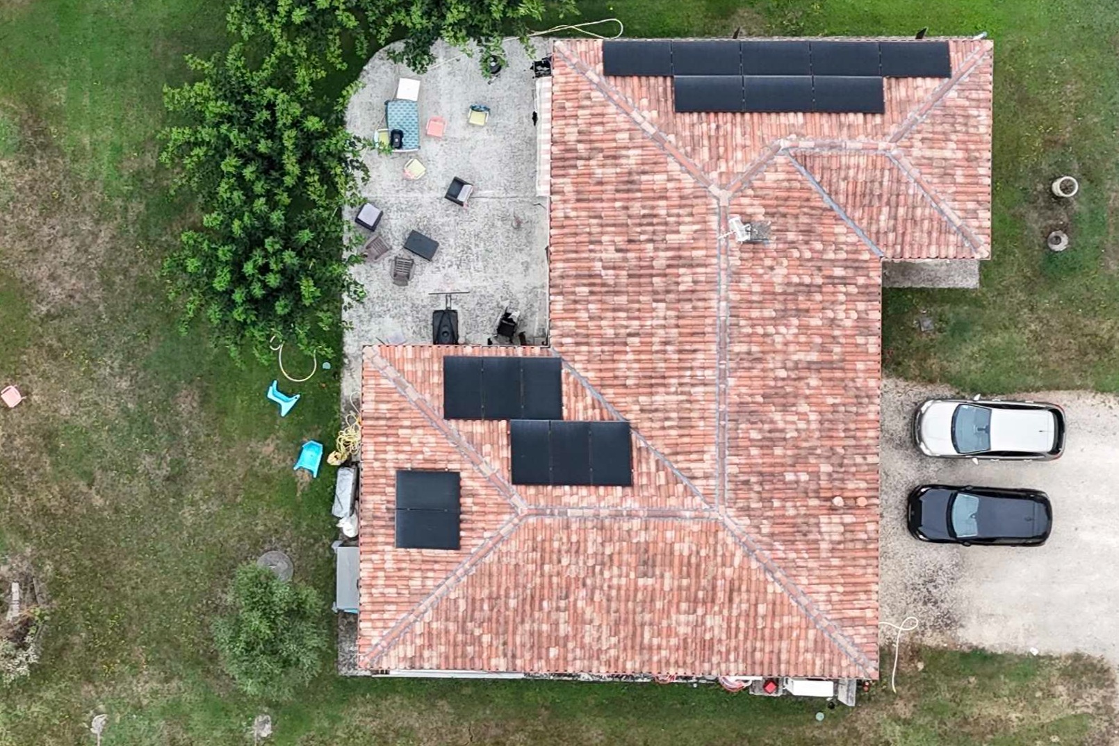 Installation de panneaux solaires toiture