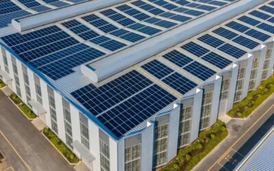 Projet d'installation de panneaux solaires Projet d'installation de panneaux solaires sur un grand bâtiment