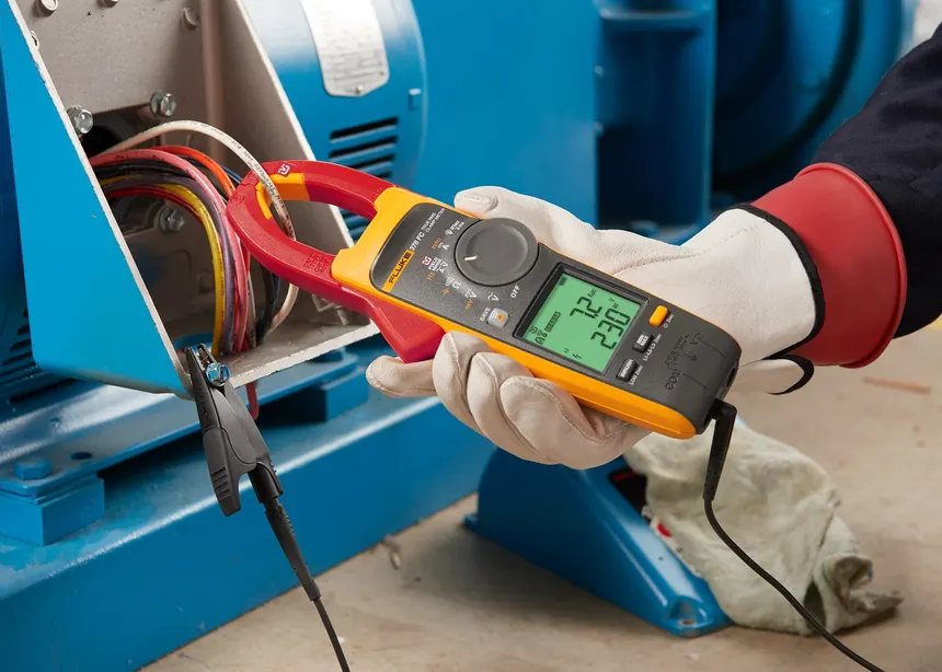 Diagnostic avec pince amperemetrique